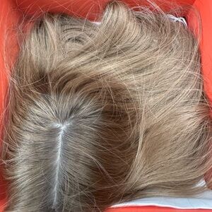 Women's Blonde Hair Topper